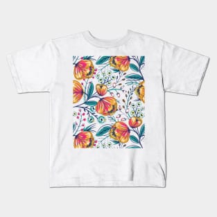 Midnight Floral Kids T-Shirt